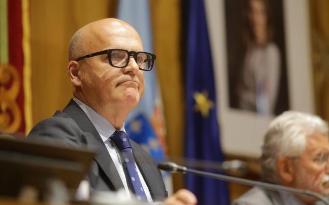 El presidente de la Diputación de Ourense, Manuel Baltar.