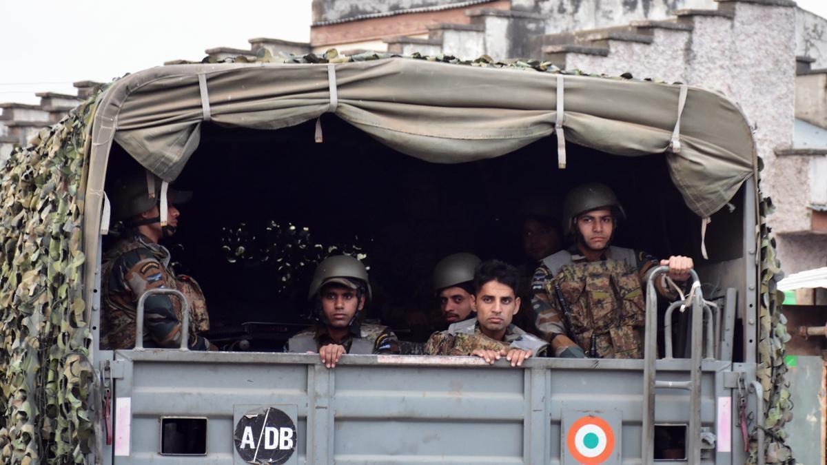 Efectivos de las Fuerzas Armadas India