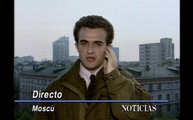 El periodista Ricardo Ortega en una de sus intervenciones en televisión. / EFE El periodista Ricardo Ortega en una de sus intervenciones en televisión.