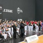 Inauguración de la Liga de Naciones de 36 metros