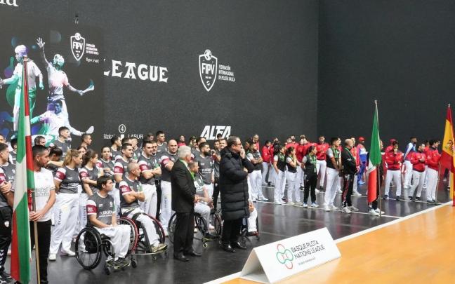 Inauguración de la Liga de Naciones de 36 metros