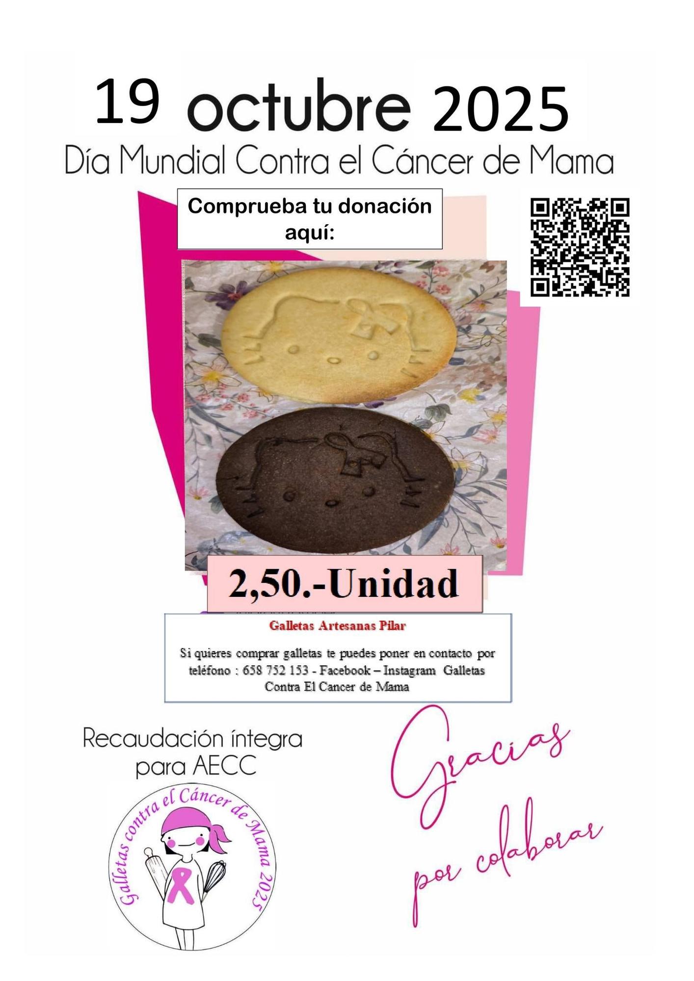 Galletas contra el cáncer de mama