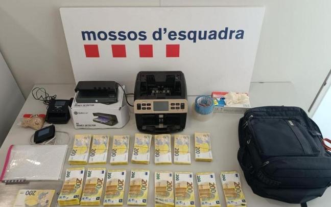 Material intervenido durante la operación