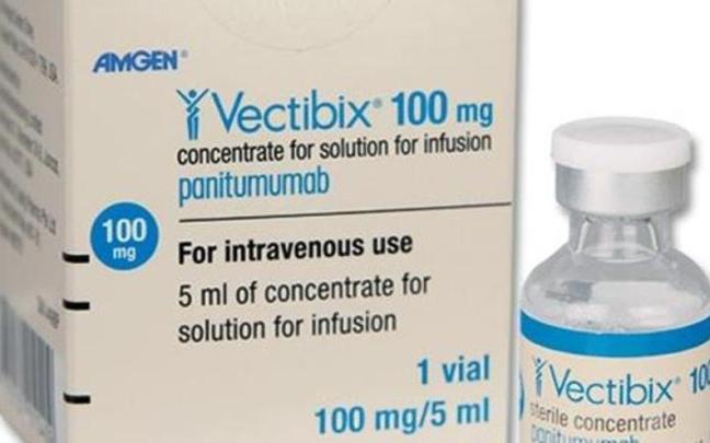 Imagen del fármaco Vectibix.