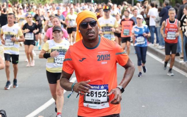 Participantes en la Behobia.