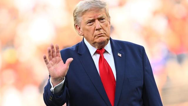 Donald Trump, presidente de los Estados Unidos, en el MetLife Stadium, escenario de la final del Mundial 2026