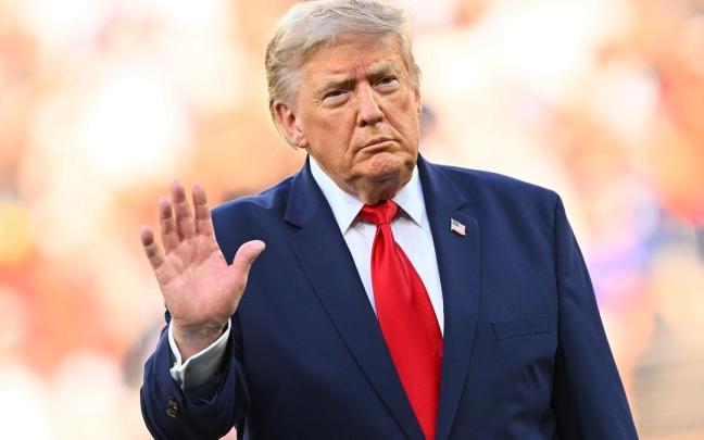 Donald Trump, presidente de los Estados Unidos, en el MetLife Stadium, escenario de la final del Mundial 2026