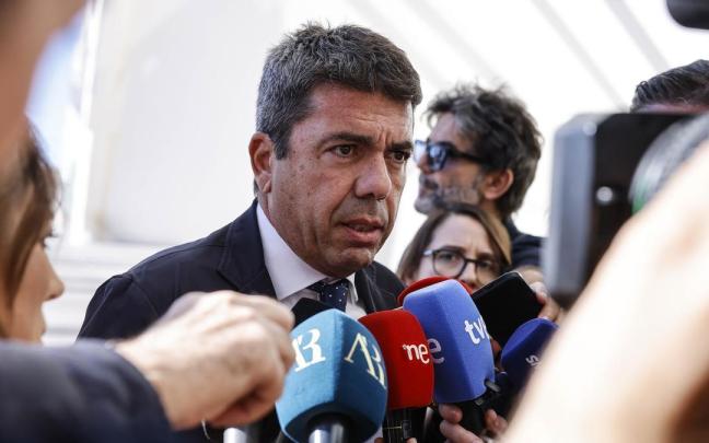 Mazón comparecerá este lunes tras las conversaciones mantenidas con Feijóo