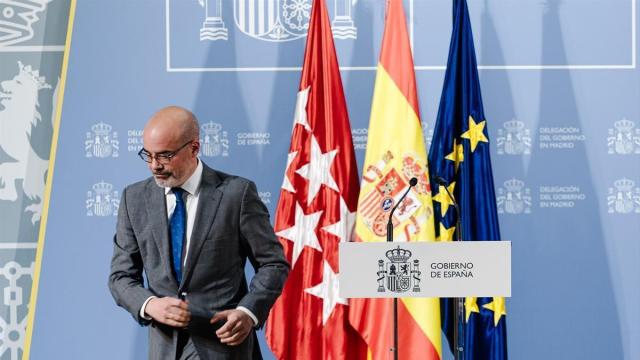El delegado del Gobierno en Madrid comparece tras su citación como investigado en el caso ‘Begoña Gómez'. / EP El delegado del Gobierno en Madrid comparece tras su citación como investigado en el caso ‘Begoña Gómez'.