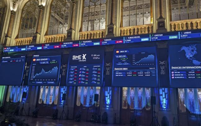 Imagen de la Bolsa de Madrid.