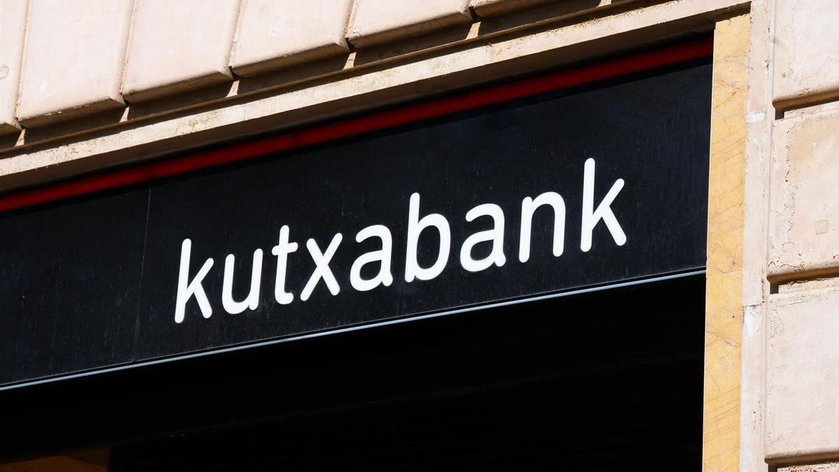 El logo de Kutxabank en una imagen de archivo.