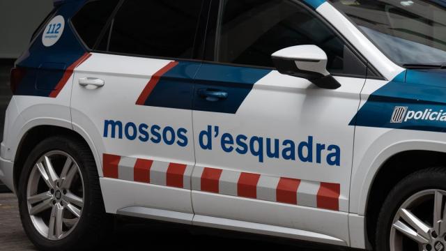 Un vehículo de los Mossos d'Esquadra