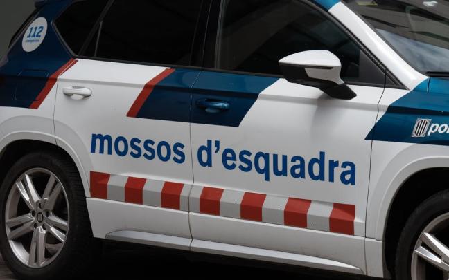 Un vehículo de los Mossos d'Esquadra