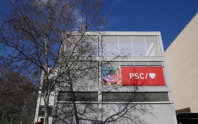 Sede del PSC en Barcelona.