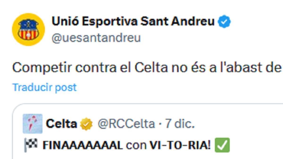 El comienzo del post.