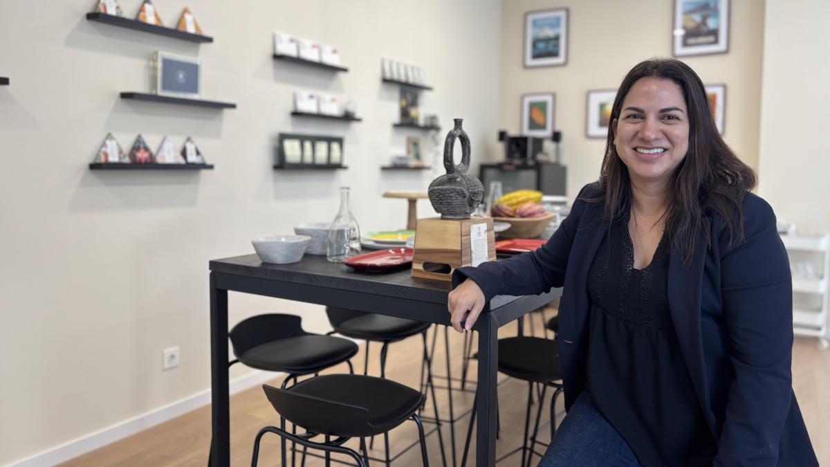 Isabel Maingón en Casa Cacaco Monteverde, ubicado en la calle Jostuna de Oñaurre en Irun.