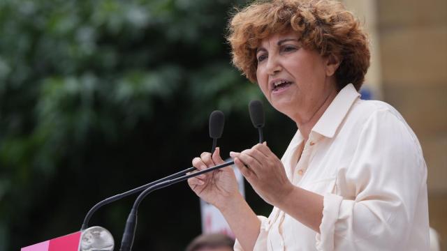 La secretaria general de Podemos Euskadi, Pilar Garrido.