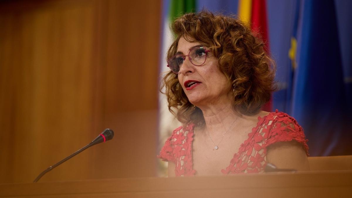 La secretaria general del PSOE-A, María Jesús Montero.