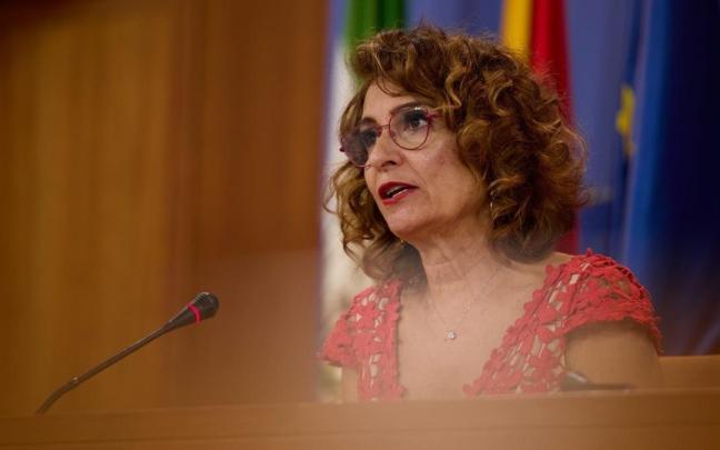La secretaria general del PSOE-A, María Jesús Montero.