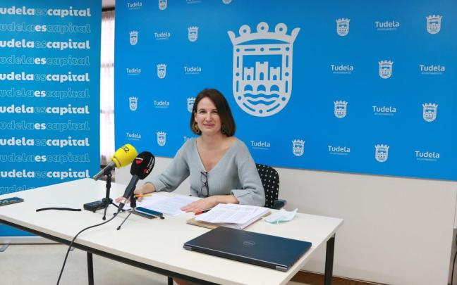 Irene Royo, candidata del PP en Tudela.