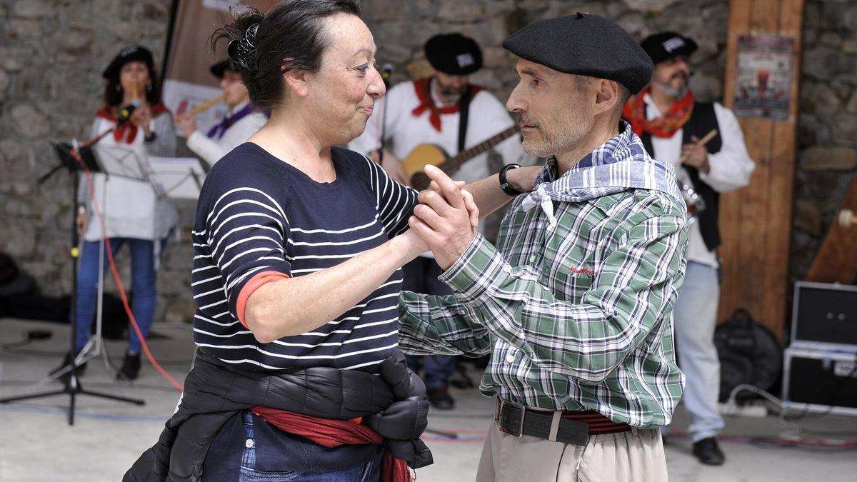 Celebración de una romería vasca en una edición pasada de Bilbao Basque Fest.