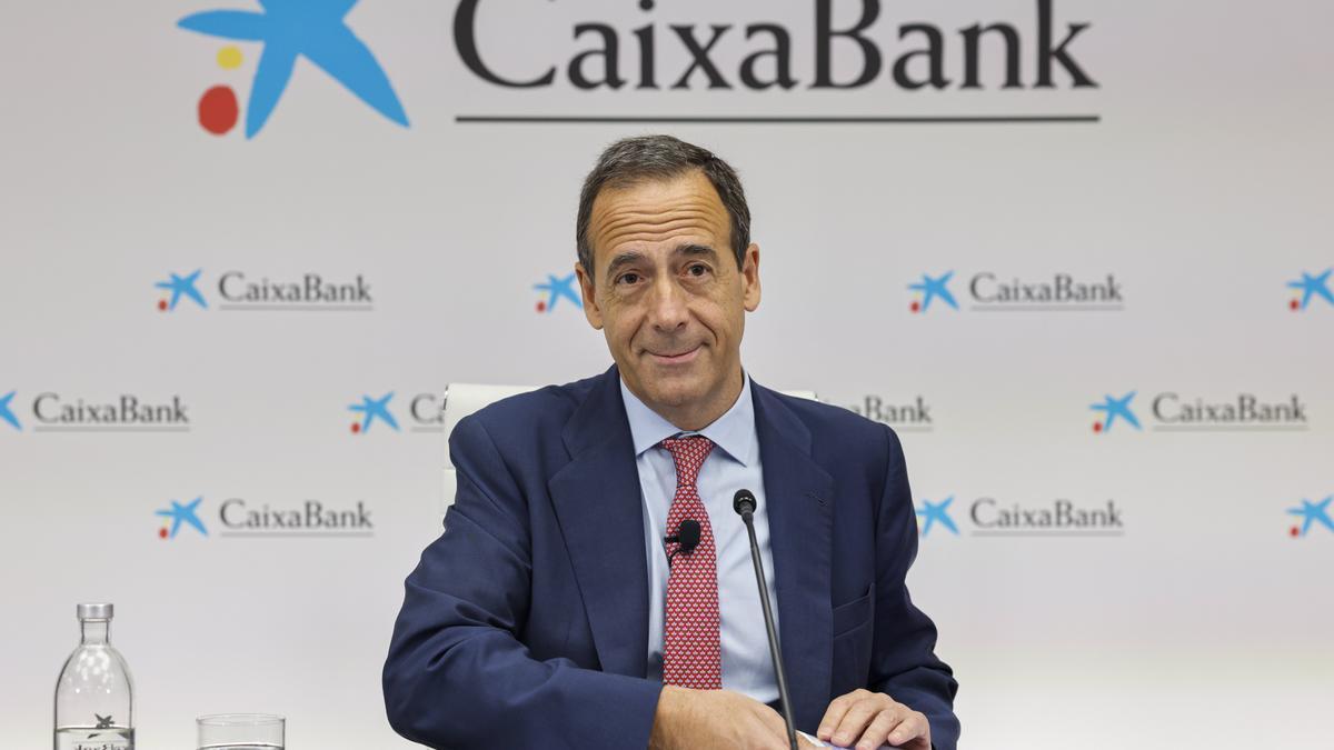 El consejero delegado de CaixaBank, Gonzalo Gortázar.