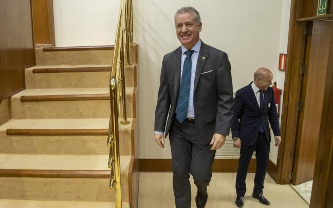 El lehendakari, Iñigo Urkullu, en una anterior sesión del Parlamento Vasco El lehendakari, Iñigo Urkullu, en una anterior sesión del Parlamento Vasco