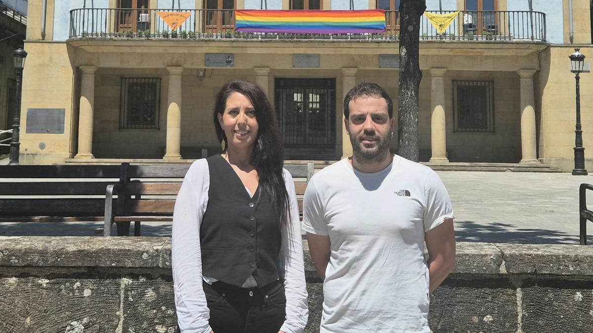 Domínguez y Unzetabarrenetxea en la reunión que han mantenido este viernes.