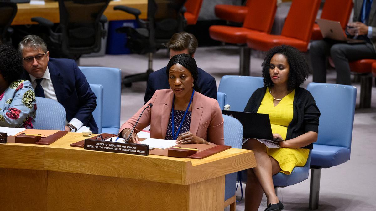 Edem Wosornu, directora de la División de Respuesta a las Crisis de la Oficina de las Naciones Unidas para la Coordinación de Asuntos Humanitarios (OCHA)