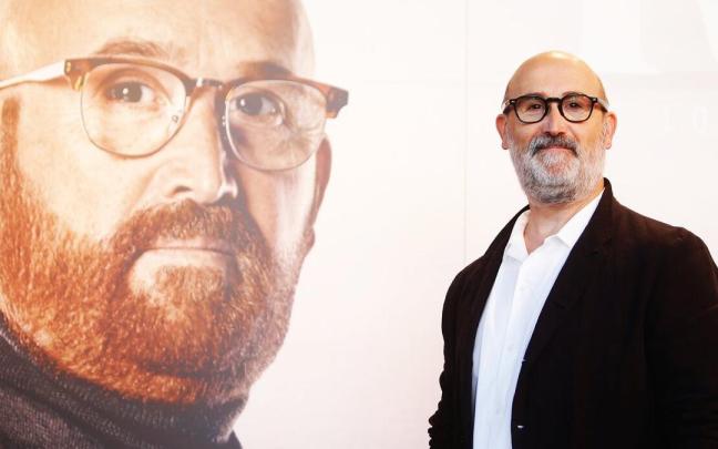 Javier Cámara durante la presentación de 'Rapa'.