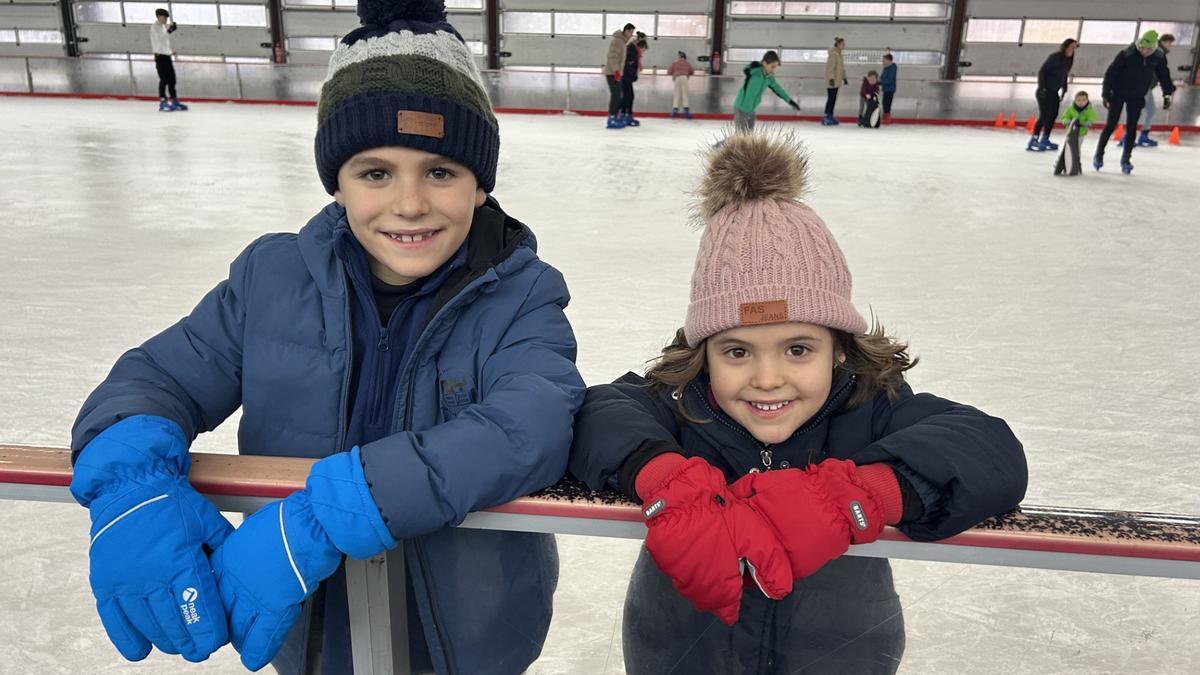 Ibai y Maren llegaron desde Amorebieta-Etxano