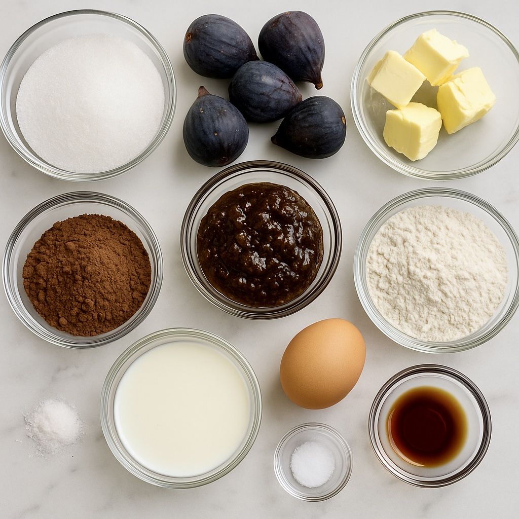 Los ingredientes para hacer este bizcocho.