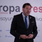 Óscar Puente protagoniza un desayuno informativo de Europa Press