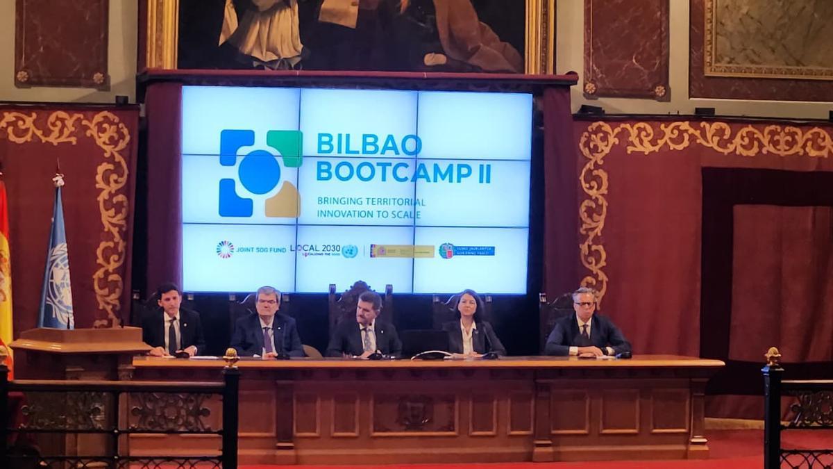 Foro Internacional Bootcamp II, inaugurado hoy en la Universidad de Deusto.
