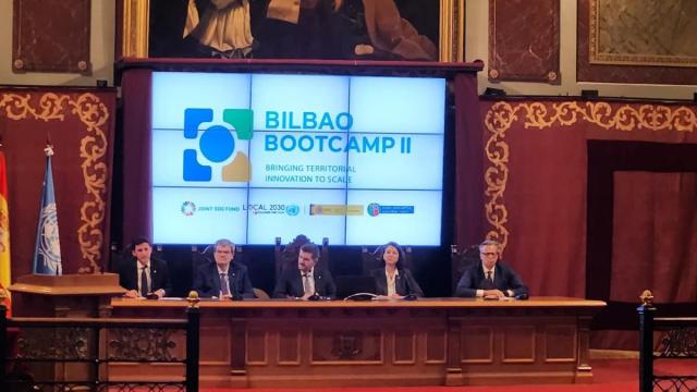 Foro Internacional Bootcamp II, inaugurado hoy en la Universidad de Deusto.