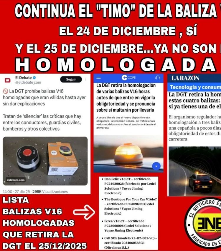 Alertas y titulares falsos sobre lo ocurrido.