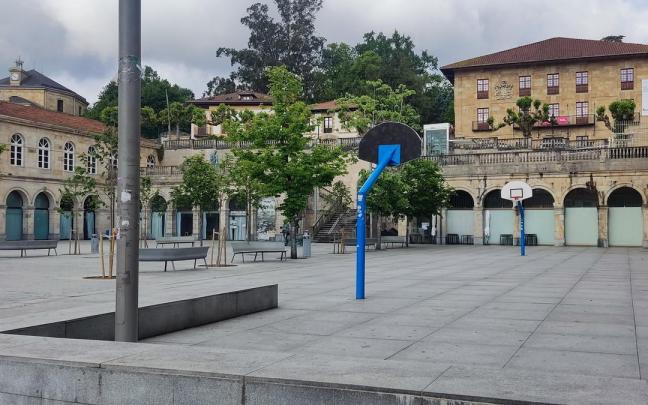Espacio destinado a la nueva biblioteca municipal.