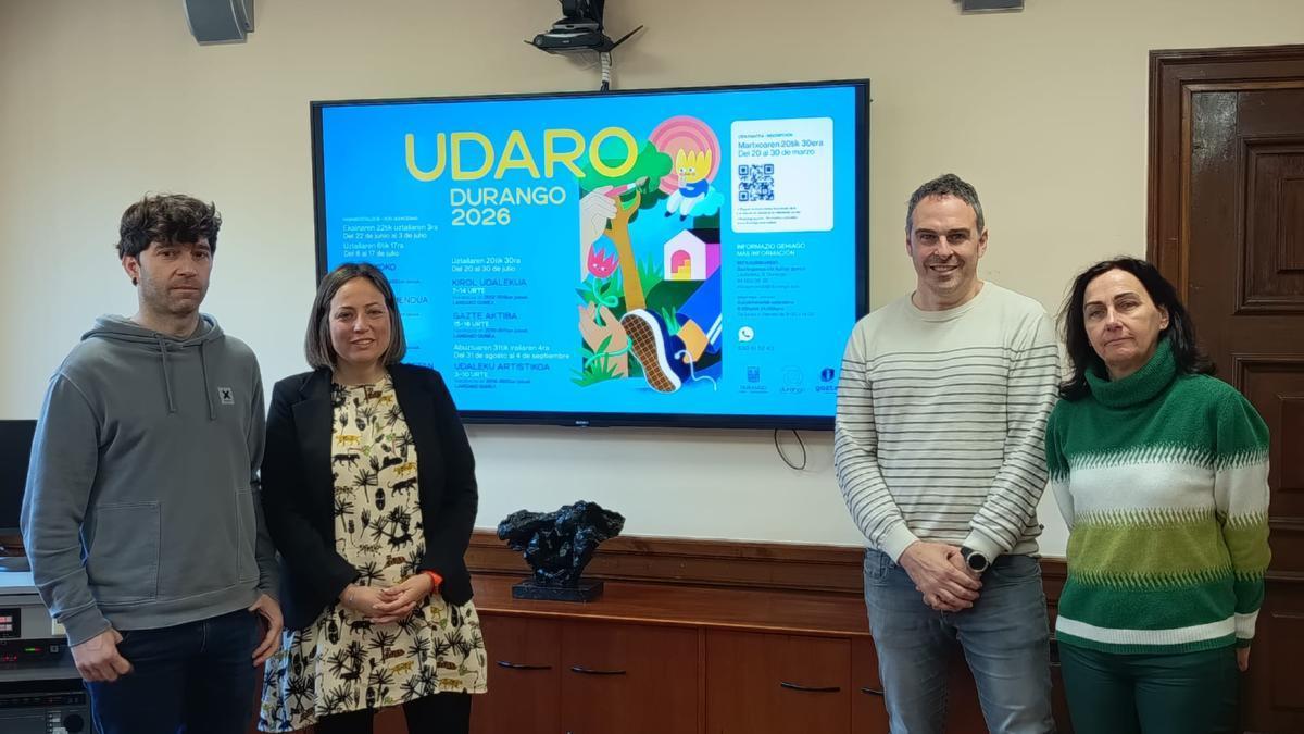 Presentación de la quinta edición del programa municipal UDARO.