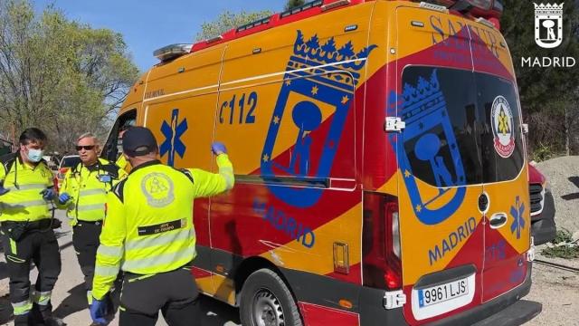 Ambulancia del Samur, en una imagen de archivo.