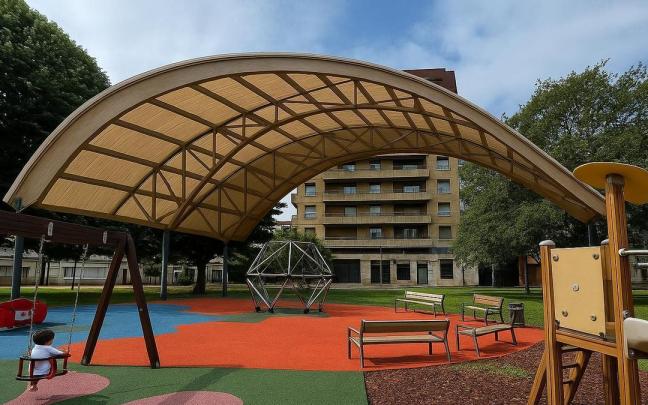 Cubierta para el parque San Inazio