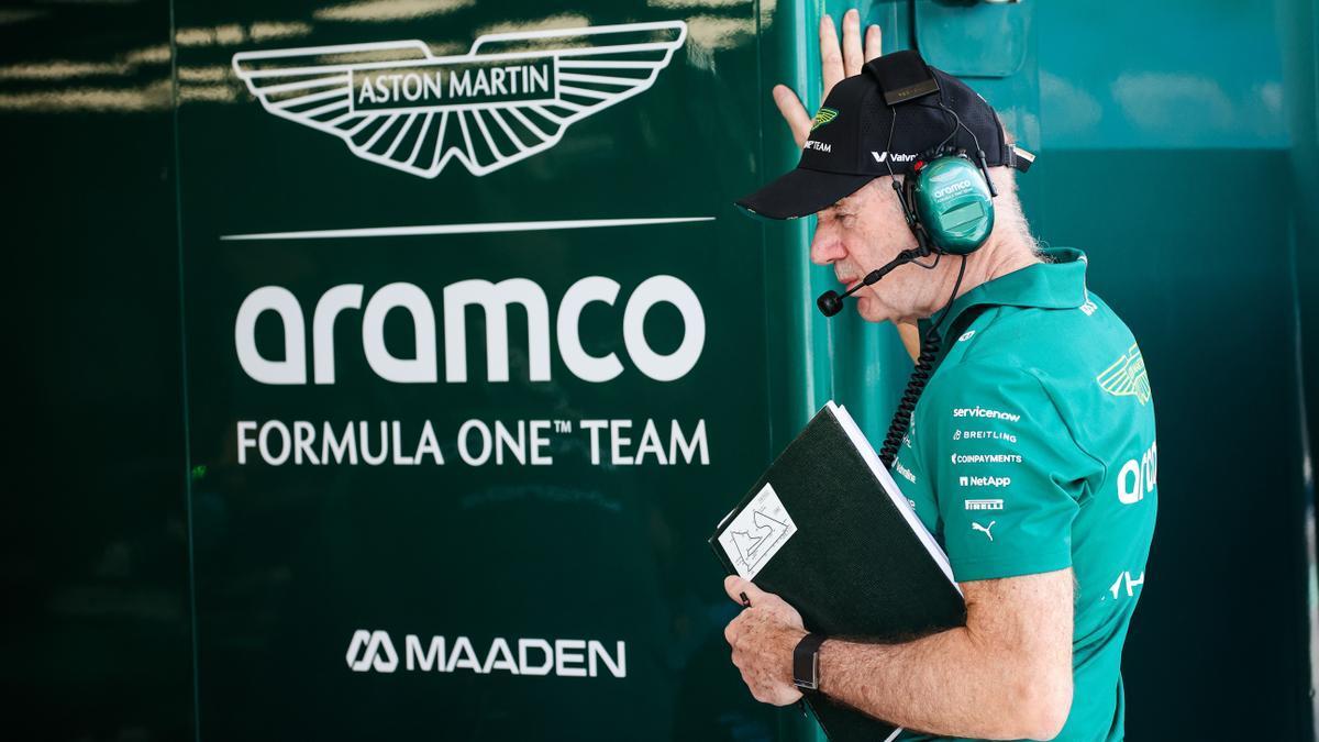 Adrian Newey, jefe del equipo Aston Martin.
