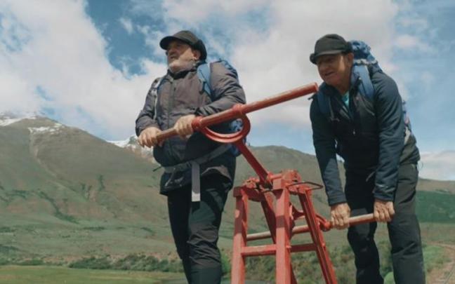Oiarzabal y Korta. / EITB Oiarzabal y Korta.