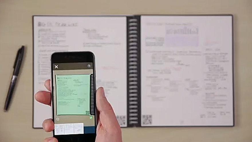 Este gadget permite digitalizar textos escritos a mano.