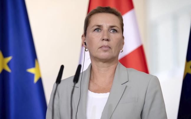 La primera ministra danesa, Mette Frederiksen.