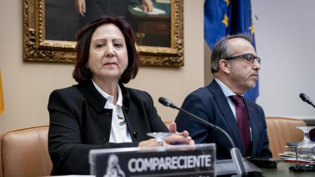 Peramato en su comparecencia en el Congreso de los Diputados este jueves.