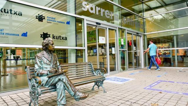 Acceso del Eureka! Zientzia Museoa de Miramon./ Arnaitz Rubio