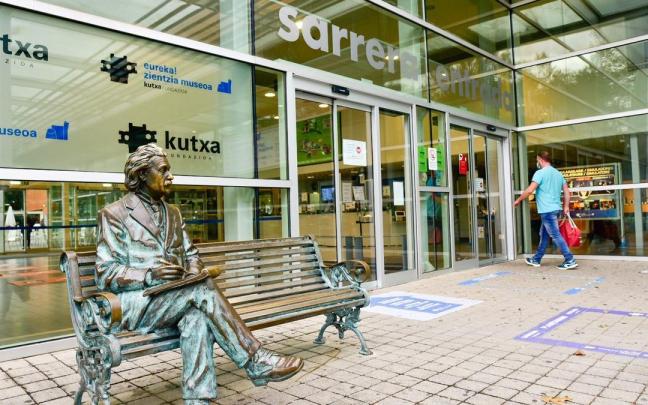 Acceso del Eureka! Zientzia Museoa de Miramon./ Arnaitz Rubio