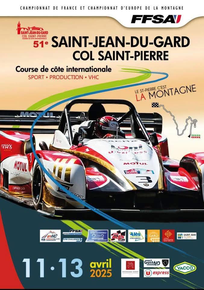 Cartel de la primera prueba del Campeonato