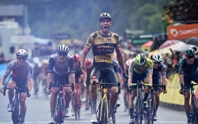 Laporte se impone en la etapa inicial del Dauphiné.