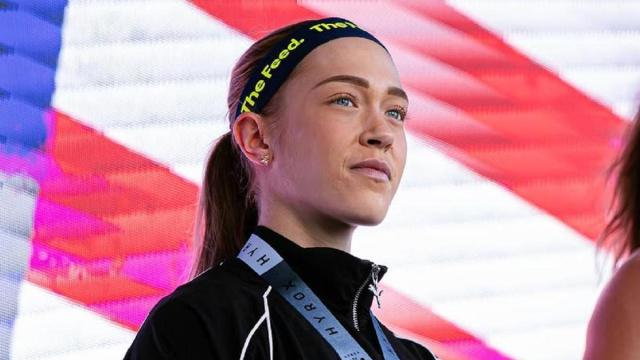 La australiana Joanna Wietrzyk sufrió una incontinencia durante la prueba de Pekín, continuó compitiendo y ganó.